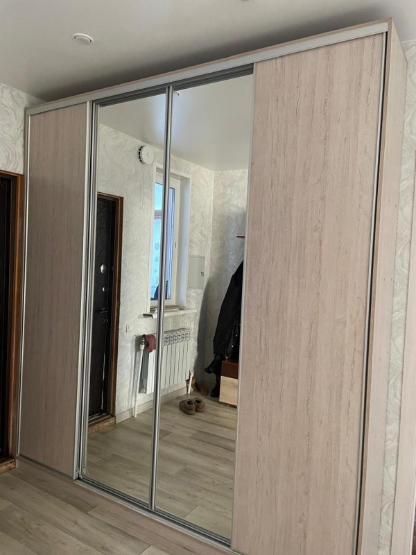 Шкаф - купе в прихожую с выдвижной штангой. Шкаф - купе в прихожую с выдвижной штангой.